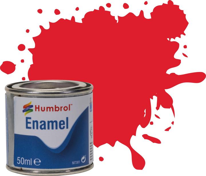Produktbild Humbrol No 19 Bright Red - Gloss