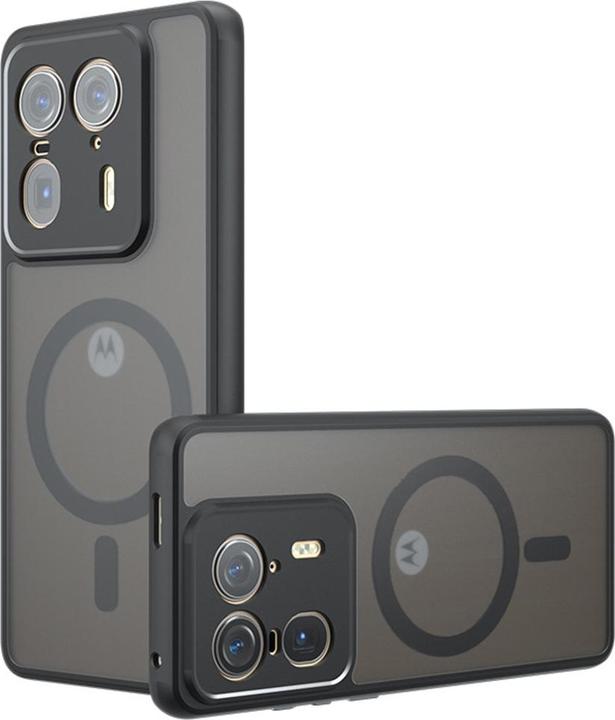 Produktbild Techsuit - PureFrost MagSafe - Motorola Edge 50 Ultra - Frosted Black (Motorola Edge 50 Ultra)