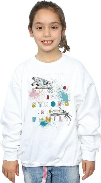 Produktbild Star Wars Force Family Sweatshirt Mädchen (116)