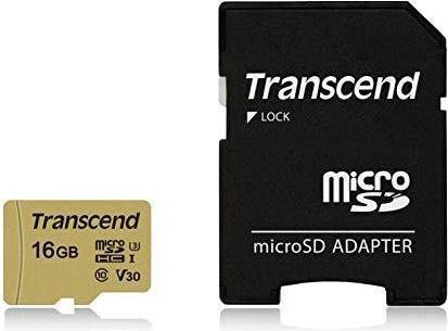 Produktbild Transcend TS16GUSD500S (16 GB, microSDXC, U3, UHS-I)