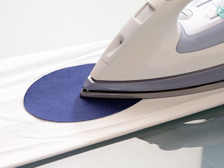 Immagine prodotto AGT Toppe adesive rapide in cotone da stirare (2 x)