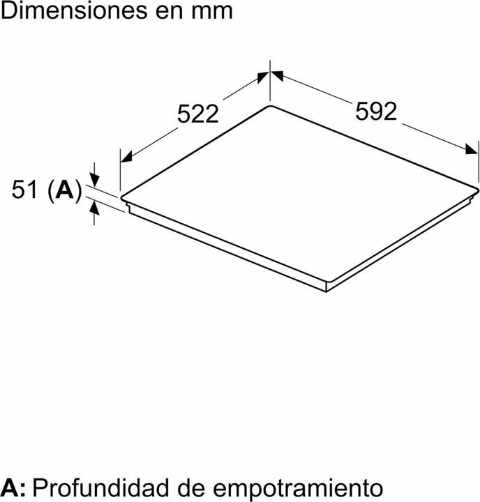 Image du produit Siemens ED61AHSC1E (59.20 cm, Table de cuisson à induction)