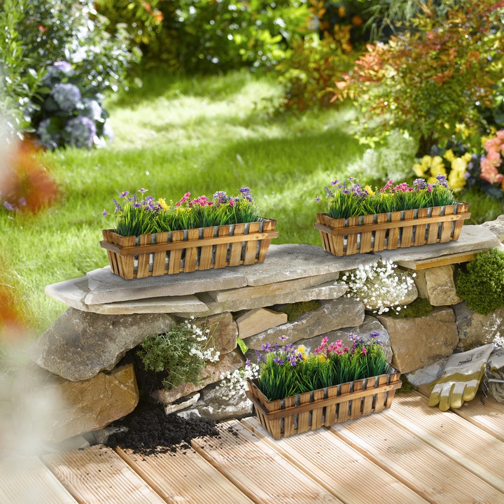 Produktbild Relaxdays Blumenkasten (45 cm)