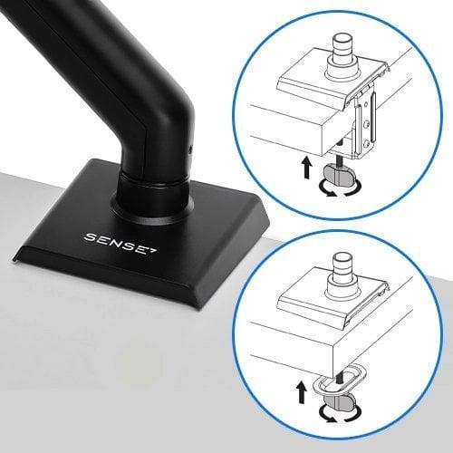 Image du produit Sense7 Moniteur à bras Hang (32", 9 kg)