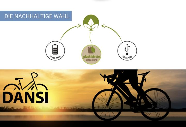 Produktbild Dansi Velolicht Set (90 lm, 35 lm)