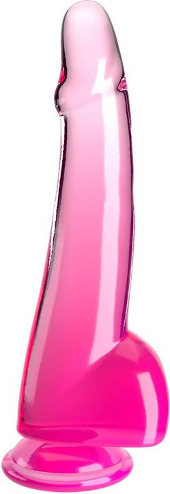 Actual product image Doc Johnson KingCockClear 10 w balls pink
