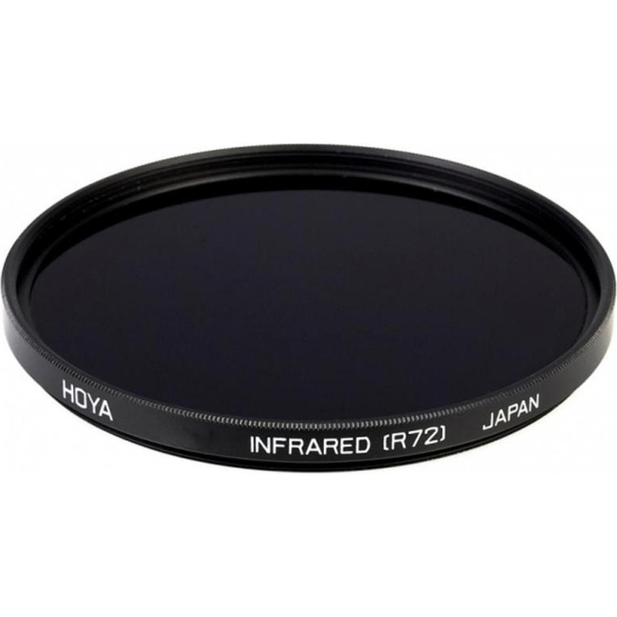 Hoya R72 Infrarot Filter (49 mm, Infrarot durchlass Filter, 49 mm), Objektivfilter, Schwarz