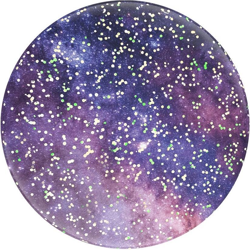 Thumbnail - PopSockets Glitter Nebula, Smartphone Halterung, Schwarz, Mehrfarbig