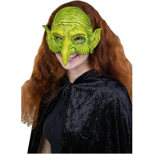 MICA Festival Halloweenmaske - Hexe - für Erwachsene