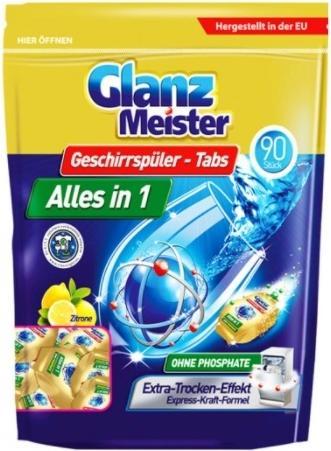 Produktbild Mondex GlanzMeister (Tabs, 90 Waschgänge)