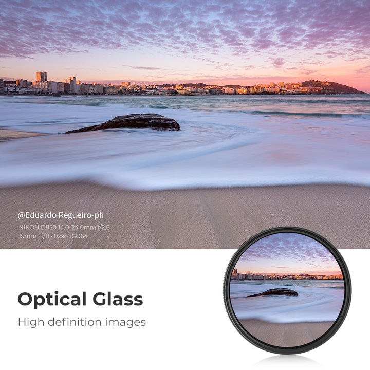 Actual product image K&F Concept Filter Slim 67 MM KV32 (67 mm, Neutral density filter)