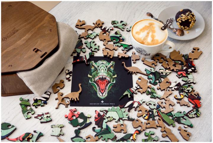 Image du produit Eco Wood Art T-Rex (129 pièces)