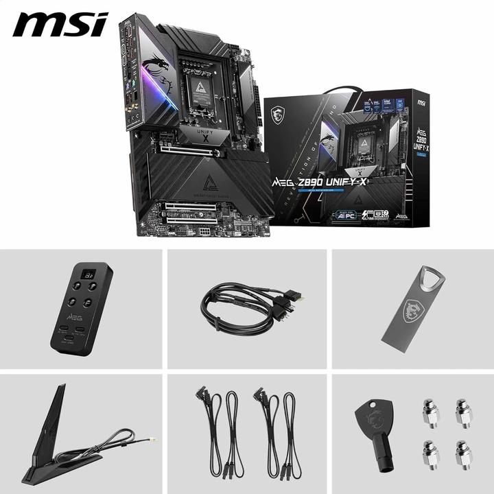 Productafbeelding MSI MEG Z890 UNIFY-X (LGA 1851, Intel Z890, ATX)