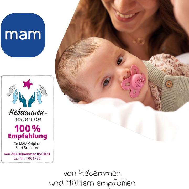 Produktbild MAM Nuggi Eichhörnchen (2x, 0 - 2 Monate)