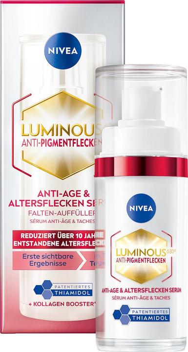 NIVEA Luminous630Â 2in1 Anti-Age & Age Spot Serum (30 ml)