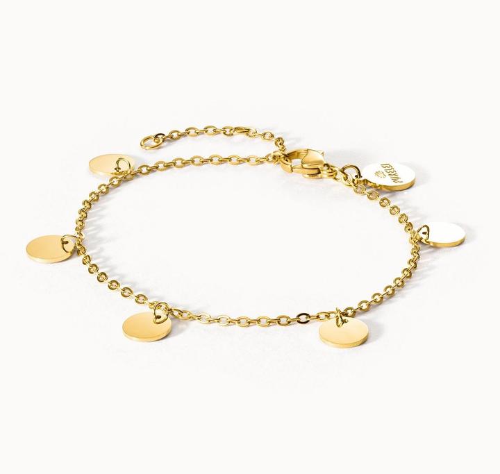 Actual product image Purelei Bracelet gold Kalea (19 cm, 18K gold-plated stainless steel)