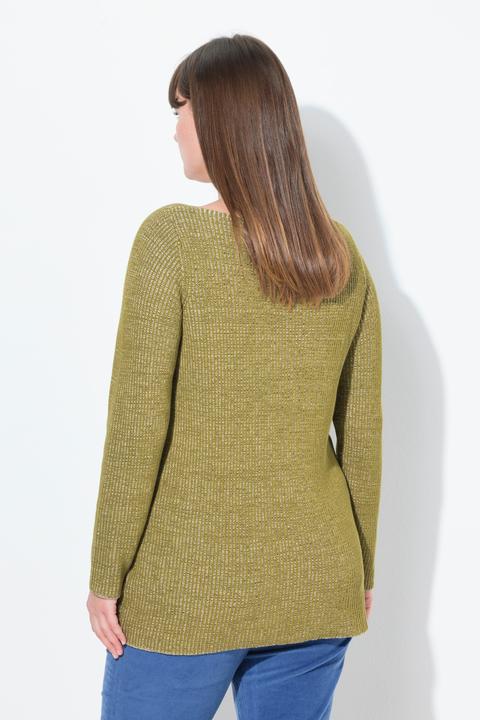 Immagine prodotto Ulla Popken Pullover, U-Boot-Ausschnitt, Langarm (58)
