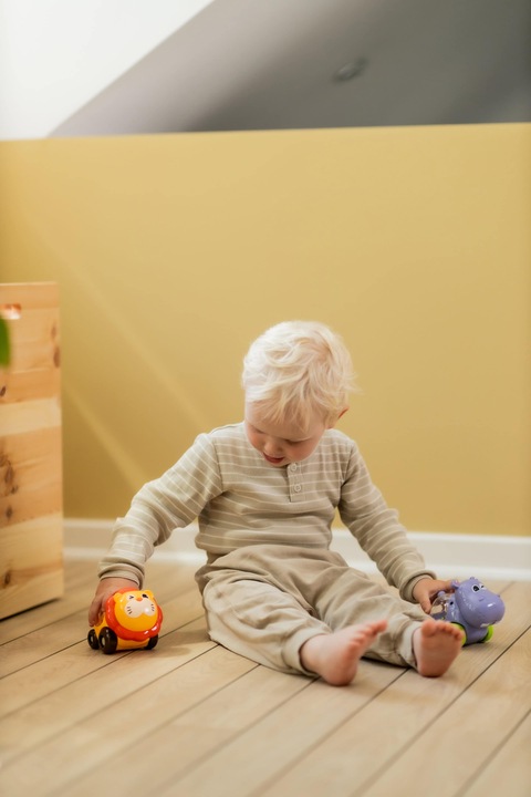 Produktbild Scandinavian Baby Products Babyspielzeugauto - Konfetti-Löwe