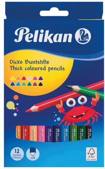 Image du produit Pelikan Crayons de couleur (12 x)