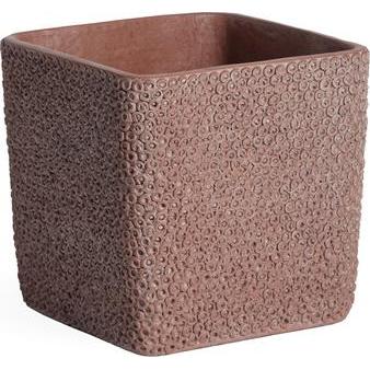 Domoletti, Vaso da fiori, Flower pot BTP07F, cement, red