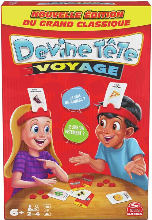 Immagine prodotto Spin Master Guess-Head-Reisen (Francese, 2 - 4 Giocatori)