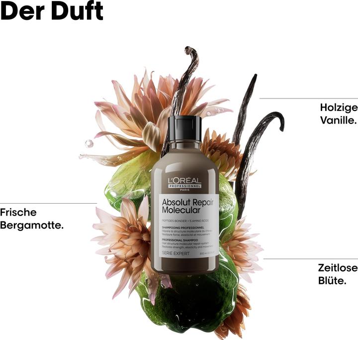 Produktbild L'Oréal Professionnel Absolut Repair Molecular (Flüssiges Shampoo, 300 ml)