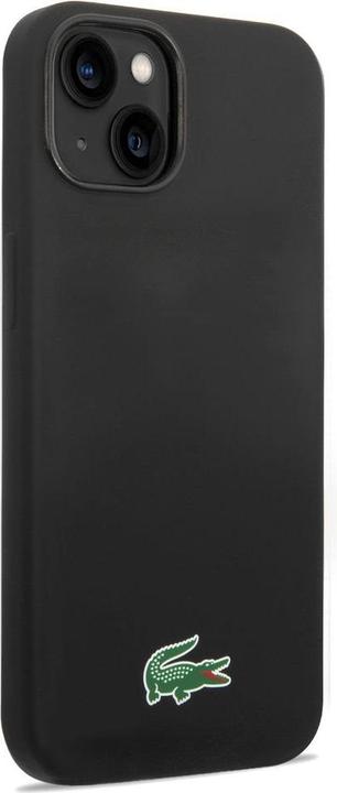 Produktbild Lacoste LCHMP14SSLOK iPhone 14 / 15 / 13 6.1" black hardcase with Silicone and MagSafe (Apple iPhone 13, Apple iPhone 14, Apple iPhone 15)