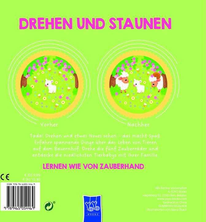 Produktbild Drehen und Staunen - Bauernhoftiere (Deutsch)