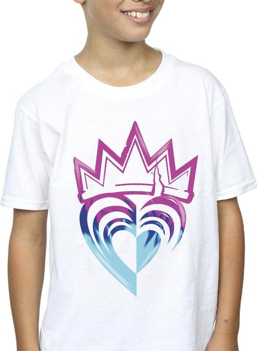 Immagine prodotto Disney Descendants Pink Crown Maglietta Ragazzi (116)