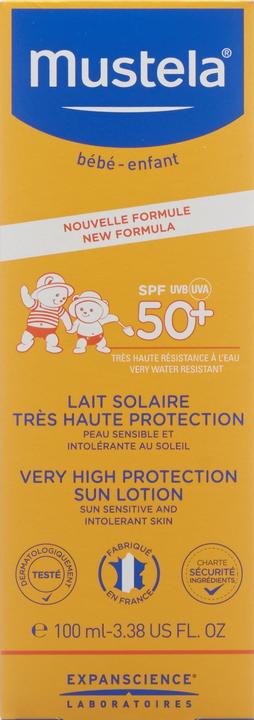 Produktbild Mustela Sonnenmilch (Sonnenmilch, SPF 50+, 100 ml, 128 g)