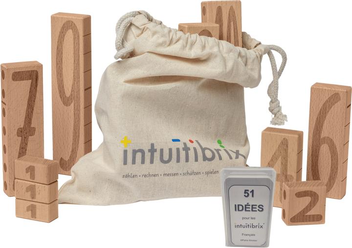 Intuitibrix in a cloth bag plus 51 French ideas (French)
