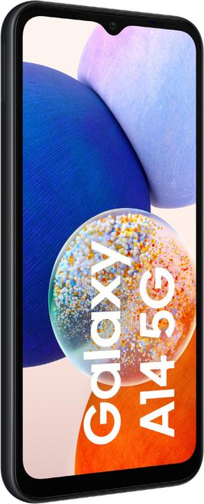 Actual product image Samsung Galaxy A14 5G (64 GB, Black, 6.60", Dual SIM, 5G)
