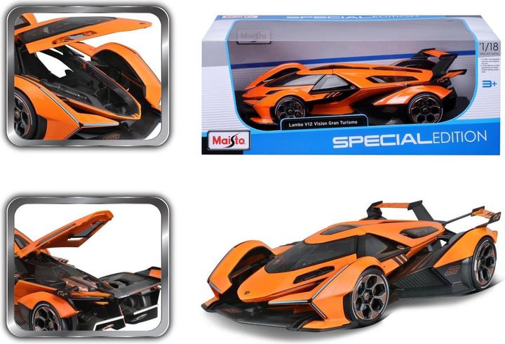 Image du produit Maisto Lamborghini V12 Vision Gran Tourismo 1/18 orange