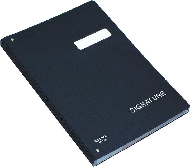 Immagine prodotto Donau Blister firma, cartoncino, A4, 450 g/m², 20 g/m², nero (A4, 1 x)