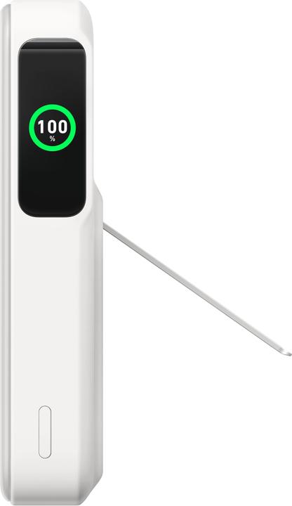 Actual product image Anker 633 magnetic Wireless Powerbank 15W 10000mAh 27W USB-C Port white (10000 mAh, 27 W, 27 Wh)