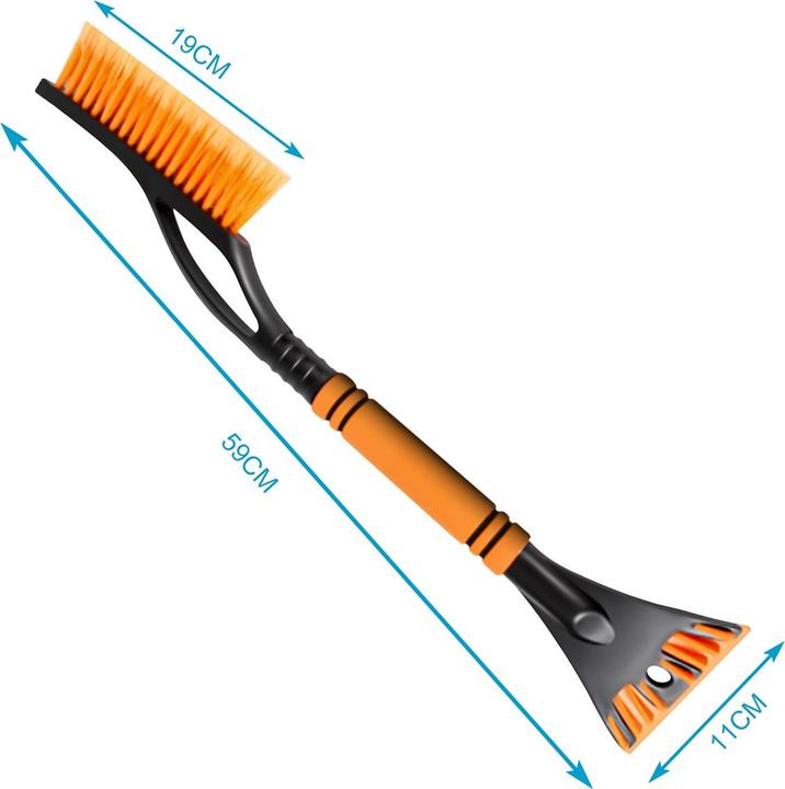 Produktbild Intirilife 2-in-1 Eiskratzer Schneebürste