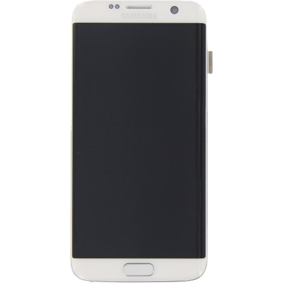 Samsung Display-Einheit G935F Galaxy S7 Edge weiss GH97-18533D (Display, Galaxy S7 Edge), Mobilgerät