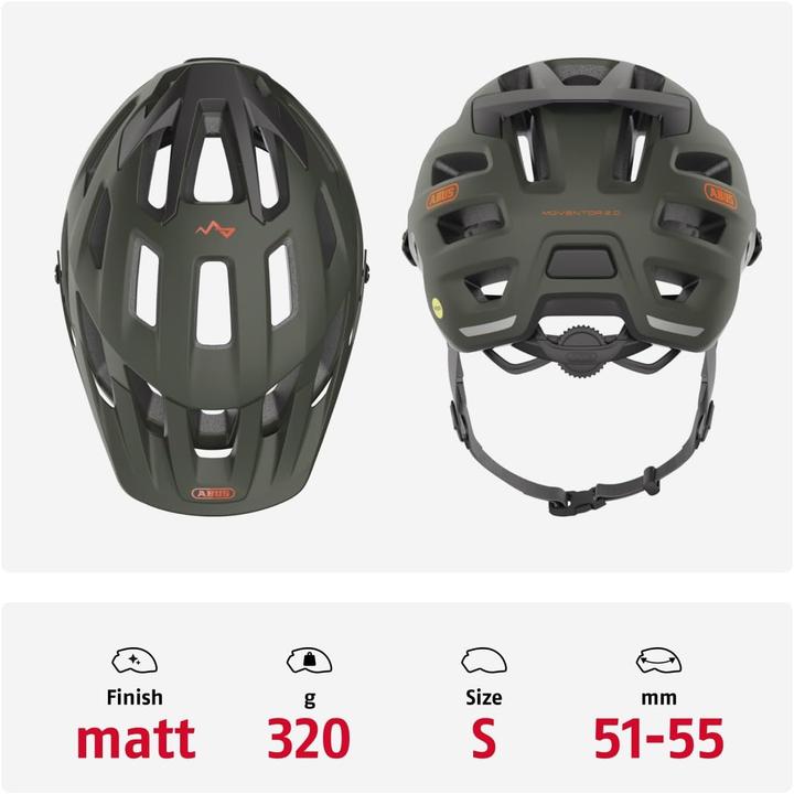 Produktbild Abus Moventor 2.0 MIPS (51 - 55 cm)