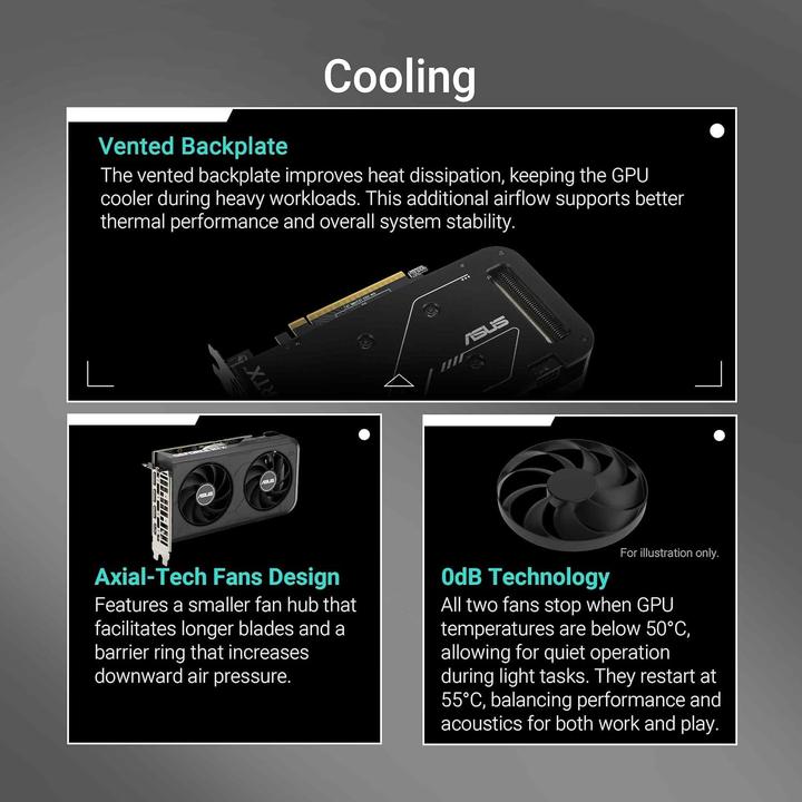 Image du produit ASUS Dual GeForce RTX 5050 OC (8 Go)