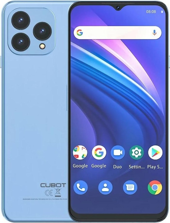 Cubot P80 (256 GB, Blue, 6.58", 48 Mpx, 4G)