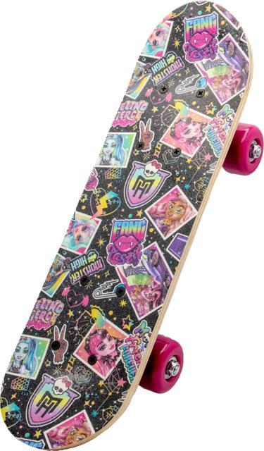 Actual product image Monster High Mini Skateboard Out Of Wood