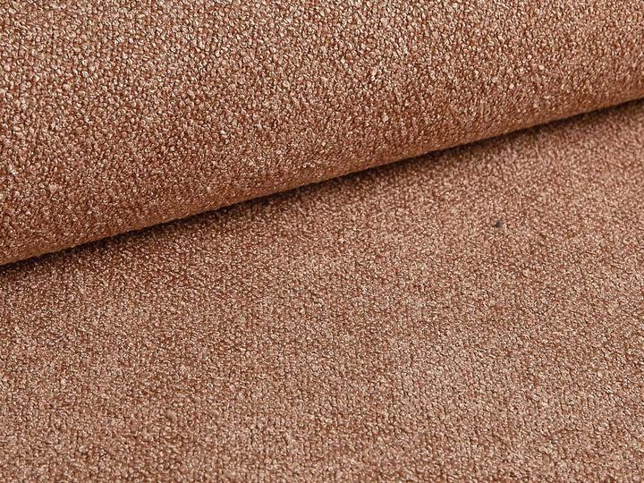 Actual product image Micadoni Boucle Storage Bed with Headboard, "Eric", Peach, 220x230x114 Made in Europe (140 x 200 cm)