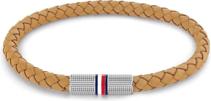 Produktbild Tommy Hilfiger SvÄ›tle hnÄ›dÃ½ koÅ¾enÃ½ nÃ¡ramek pro muÅ¾e Infinity 2790461 (Echtes Leder)
