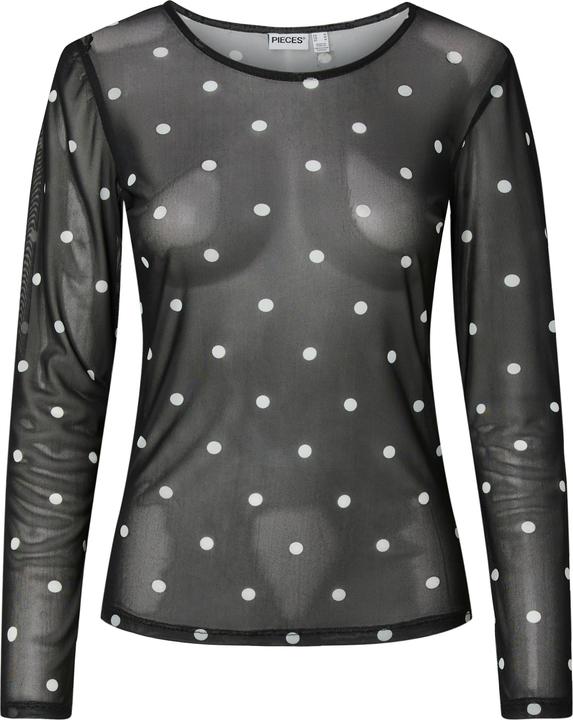 Immagine prodotto Pieces PCDORTHEA MESH Oberteil mit langen Ärmeln (M)