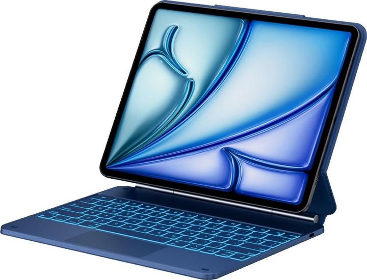 Actual product image Typecase Case Edge with Keyboard for iPad Air 13" 2024/2025 pacific blue (US)