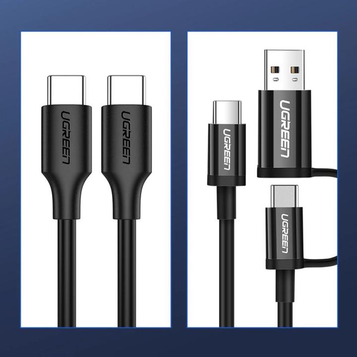 Image du produit Ugreen USB C — USB C (2 m, USB 2.0, 60 W)