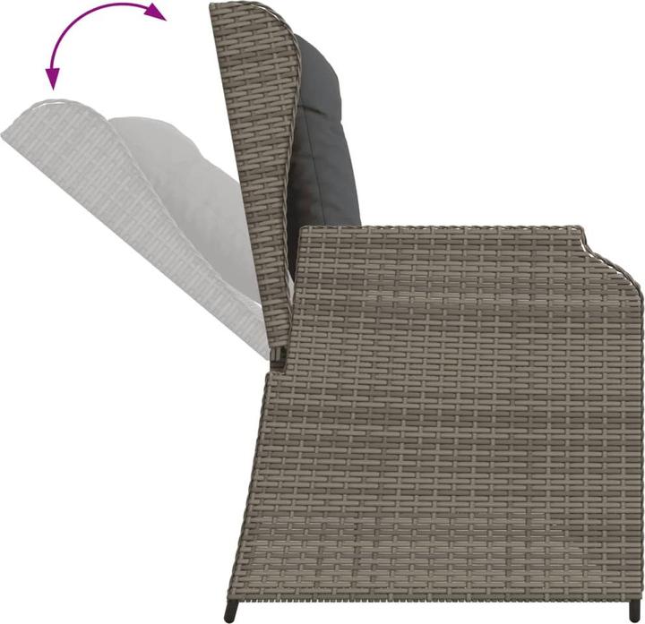 Produktbild vidaXL 10-tlg. Garten-Lounge-Set mit Kissen
