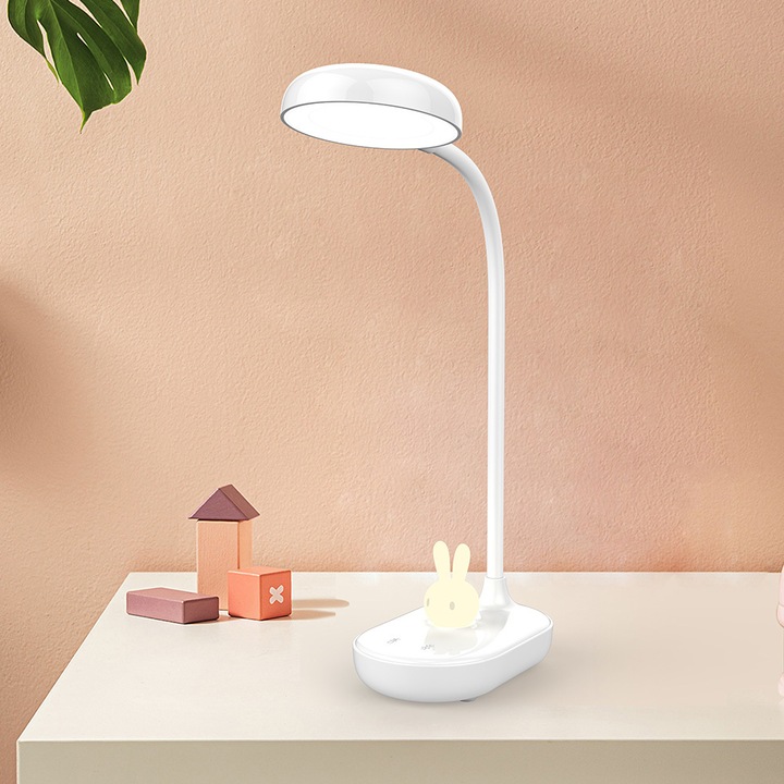 Immagine prodotto Forever Light Lampada LED da scrivania 4,5W con luce a coniglietto PURE FLB-30 ASTRID bianco