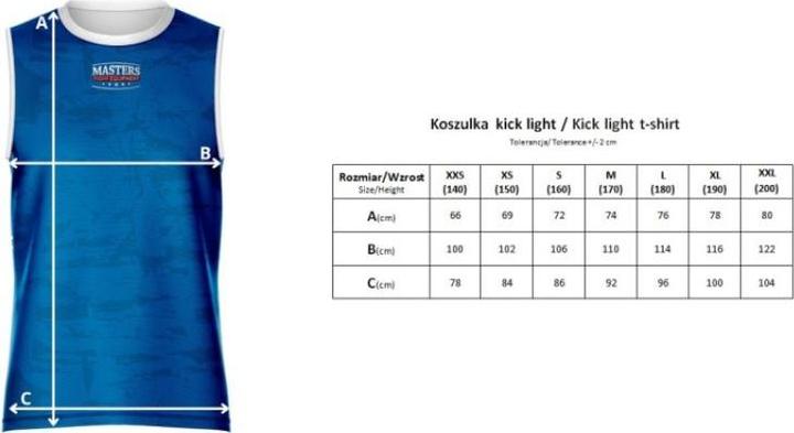 Immagine prodotto Masters Camicia senza maniche Kick Light (APPROVATA DA WAKO)