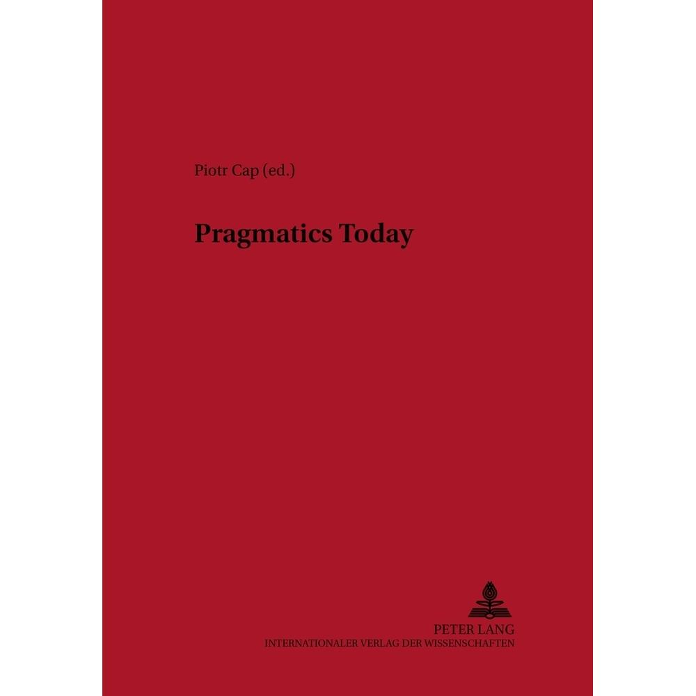 Pragmatics Today, Fachbücher